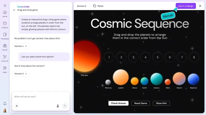 19. Canva Code