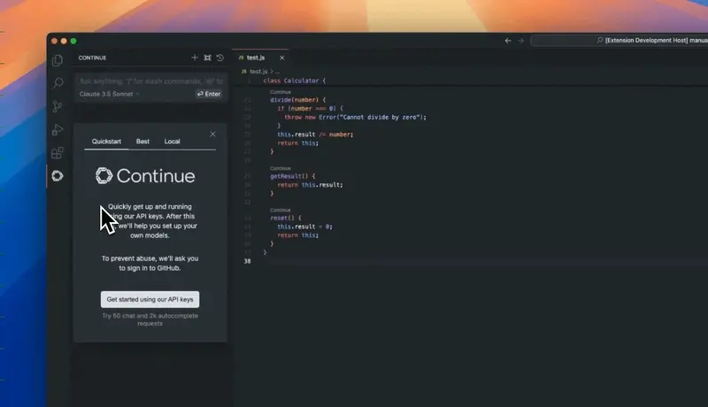 4. Continue.dev